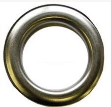 (10) C.S. Osborne  N1-12 NICKEL Plain Heavy Pro Drapery Grommets 1-9/16" ID hole