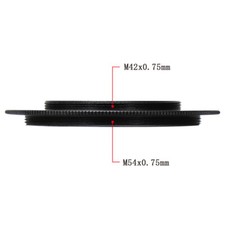 M54 0.75 to M42x0.75mm External T2 Thread Adapter Telescope Photographing