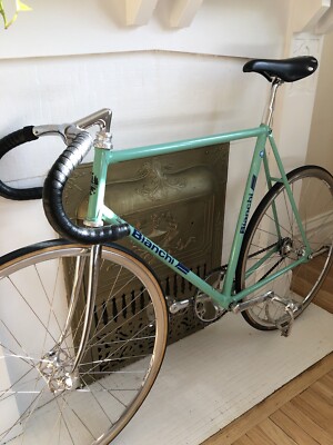 Bianchi Celeste track bike Campagnolo C-Record sheriff Star 57 Cm