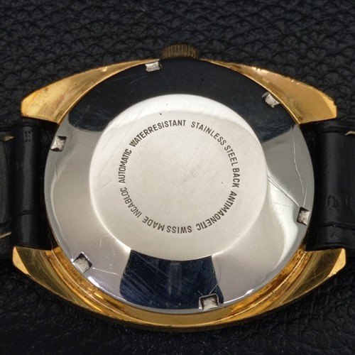 MONDAINE INCABLOC AUTOMATIC SWISS MENS DATE ORIGINAL DIAL WATCH a432793-a - Picture 8 of 10