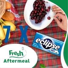 7 pcs X Eclipse Mints Peppermint Tins 35g Can...