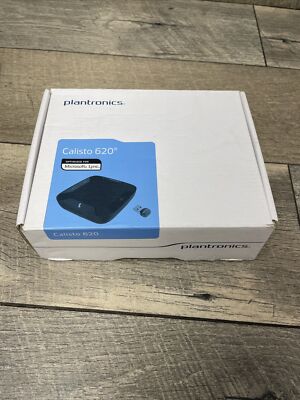 PLANTRONICS CALISTO 620 P620 Bluetooth Wireless USB Speakerphone with Carry Case