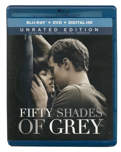Fifty Shades of Grey Blu-ray + DVD +Valid Digital HD Unrated Erotic Movie Dornan - Picture 2 of 4