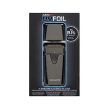 BABYLISS PRO UV Double Foil Cordless Metallic Black Shaver - BRAND NEW