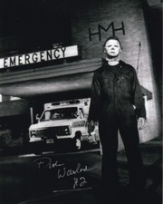 DICK WARLOCK signed autograph 20x25cm HALLOWEEN in person autograph ACOA