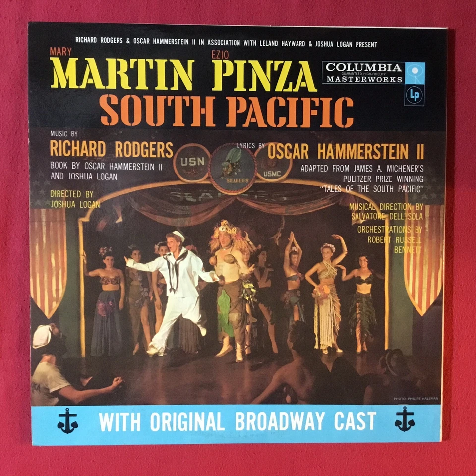 South Pacific - Martin Pinza *1958:Columbia Masterworks OL 4180 *MONO (EX) copy - Image 4 of 4