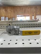 1" stainless steel ball valve with locking handle