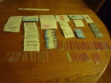 Lot of 50 Assorted Individual MakeUp Remover Wipes  40 Assorted Emery Boards