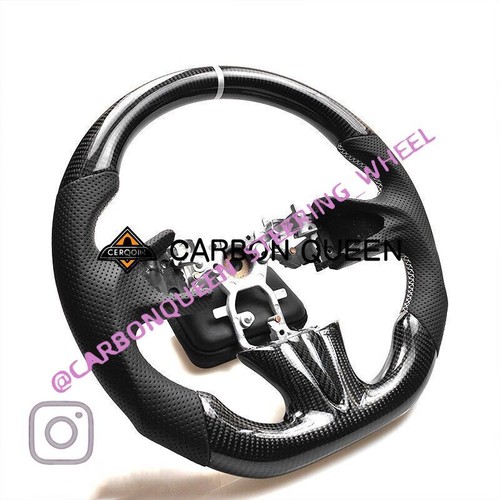 Volante INFINITI q50 FIBRA DE CARBONO con BLANCO - Imagen 7 de 7