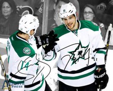 Jamie Benn Tyler Seguin Dallas Stars Signed Photo Autograph Print