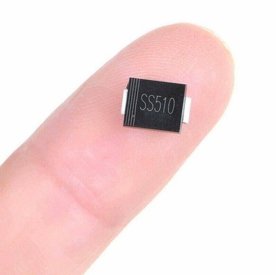 10pcs NEW SS510 SMC 5A/100V DO-214AB Chip Schottky Diodes Surface Mount #zb