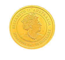Australia 2023 Gold 0.9999 1/2 oz $50 UNC Rabbit 3098.26 per troy oz