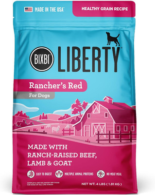 Liberty Ancient Grains Dry Dog Food, Rancher S Red Recipe   Fresh Meat, High Pro