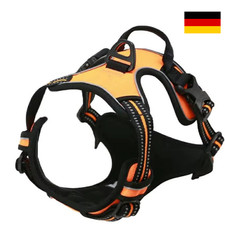 Hundegeschirr Sicherheitsgeschirr Anti-Zug atmungsaktiv reflektierend gepolstert