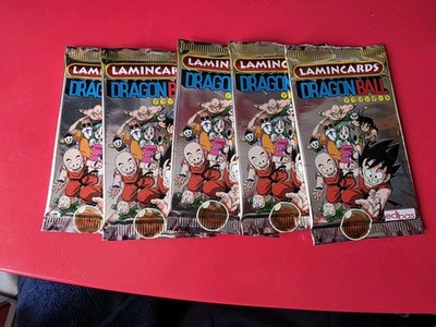 BESCHREIBUNG LESEN Dragonball Lamincards Black Series Edibas Tüten Sehr Selten 
