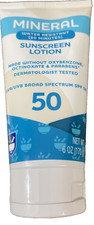 Mineral Water Resistant Sunscreen Lotion SPF 50-Brand New-SHIPS N 24 HRS