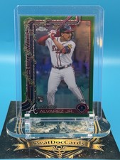 2025 Topps Chrome - Nacho Alvarez Jr #75 True Green Refractor /99 Rookie