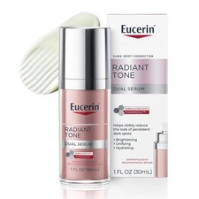 Eucerin Radiant Tone Dark Spot Corrector Dual Serum with Thiamidol, 1 fl oz