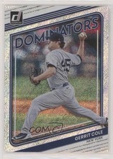2022 Panini Donruss Dominators Rapture Gerrit Cole #D-11 9r5