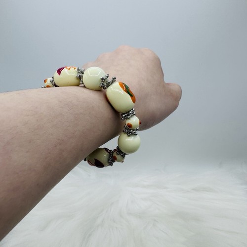 Flamingos & Flip-flops Beaded Beach Bracelet - Picture 5 of 7