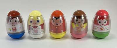 #ad #ad 2009 Weeble Wobble Figures Numbers Vintage Girl Flower Cat Boy Baby Toddler Toys $26.40