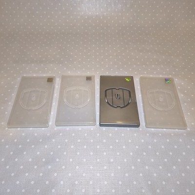 Sony PSP Leerhülle Transparent 4er Pack Ersatz Cases Playstation Portable Spiele