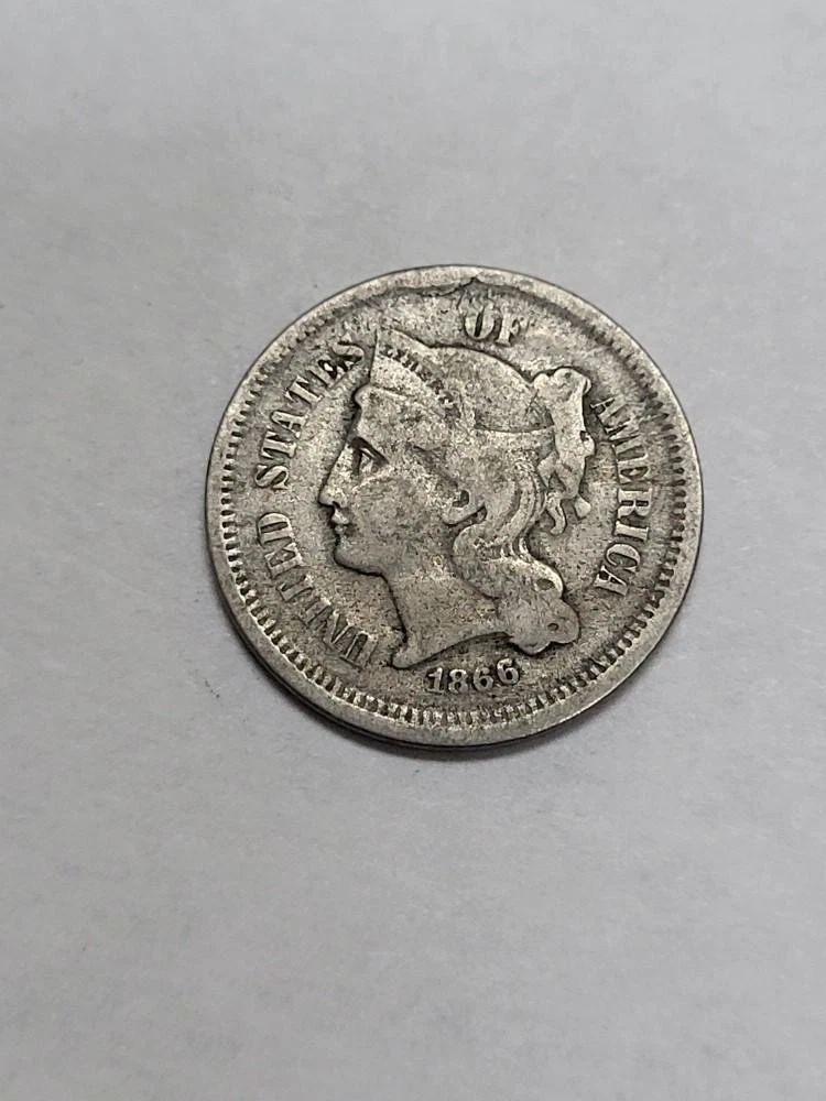 1866 Year US Three Cent Nickels for sale | eBay