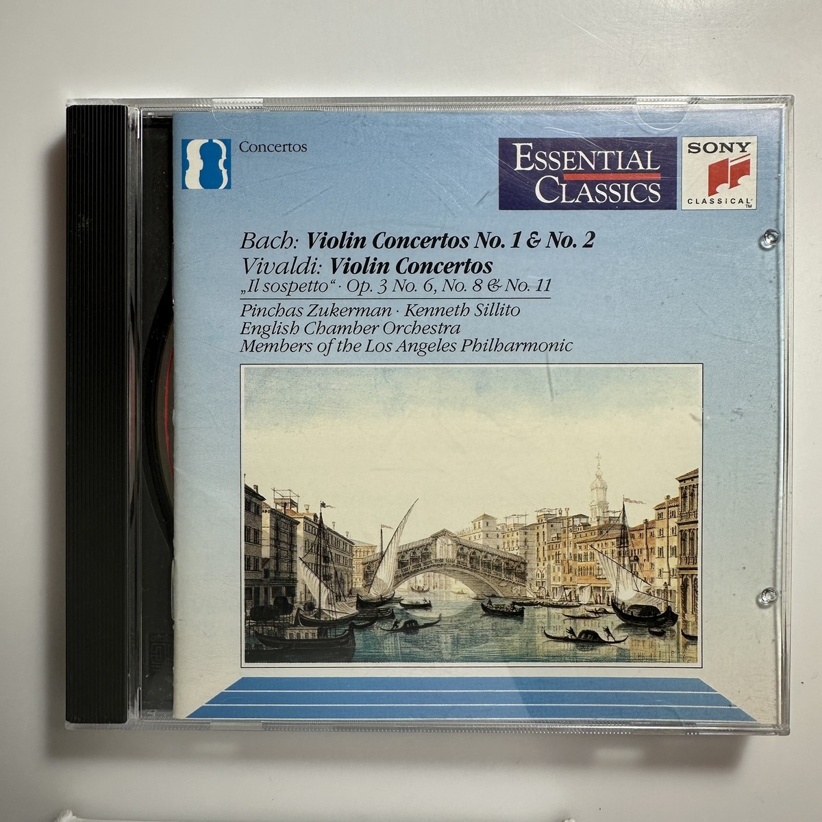 Bach Vivaldi: Violin Concertos CD Johann Sebastian Bach Baroque