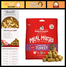 Freeze-Dried Raw Turkey Meal Mixers for Dogs - Grain-Free Topper & Mixer - 8 oz 75.98 per pound
