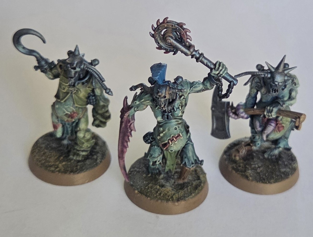 Warhammer 40k - Death Guard - Nurgle Gellerpox Infected