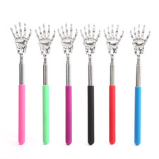 Extendable Telescopic Back Scratcher Stainless Steel Portable Hand Massager