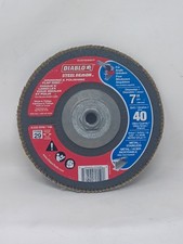 1 Diablo Demon Flap Disc Steel 40 Grit 7" DCX070040B01F