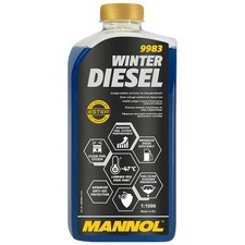 Winter Diesel Kraftstoff Additiv Heizöl 1 Liter MANNOL 9983 Fließ Fit Zusatz