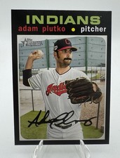 2020 Topps Heritage Adam Plutko #148 Cleveland Indians