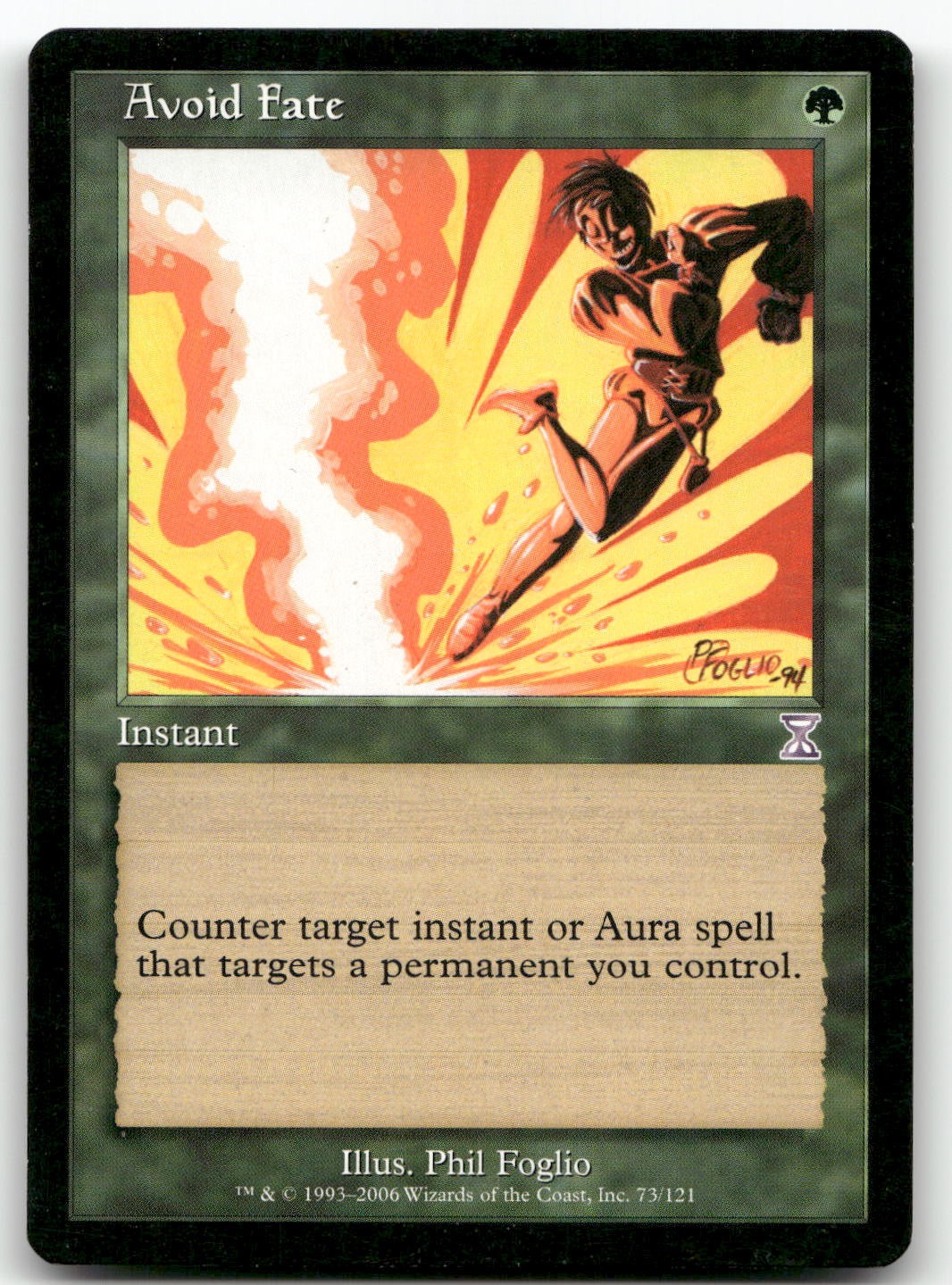Avoid Fate #73 (MP) Timeshifted TSB Magic MTG