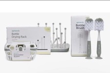 SPRUCELY Bottle Accessories Starter Kit - Sage Green /white