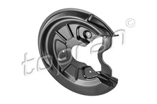 Rear axle right Topran 116 068 splash plate, brake disc for Audi, Seat, Skoda,