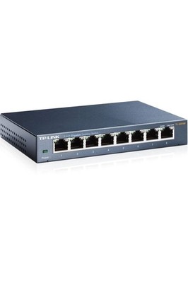 TP-LINK TLSG108 Desktop-Switch mit 8 Ports