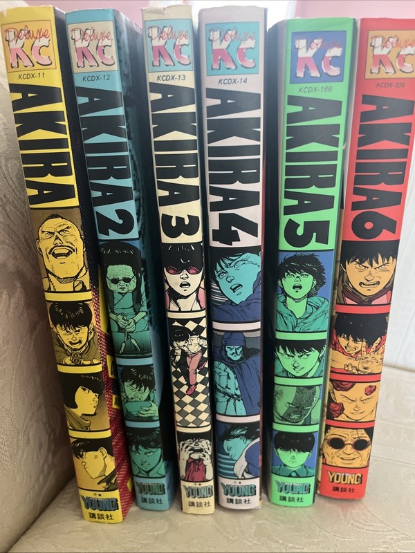 akira book set #1-6