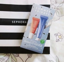 Summer Fridays Self Care Sephora Insider Birthday Set Jet lag Mask, Lip Balm NEW