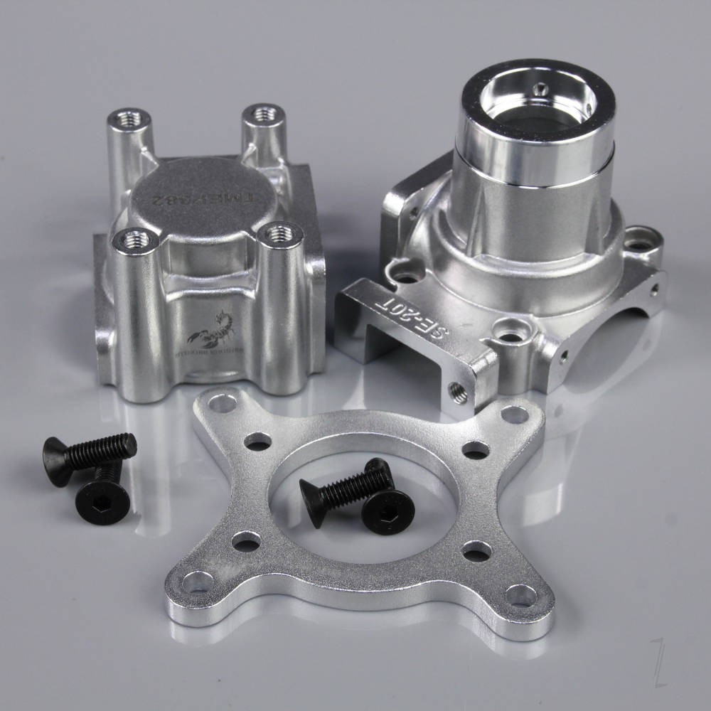Stinger Engines Crankcase Set Front and Rear (fits 20cc Twin) RCGF20T-03