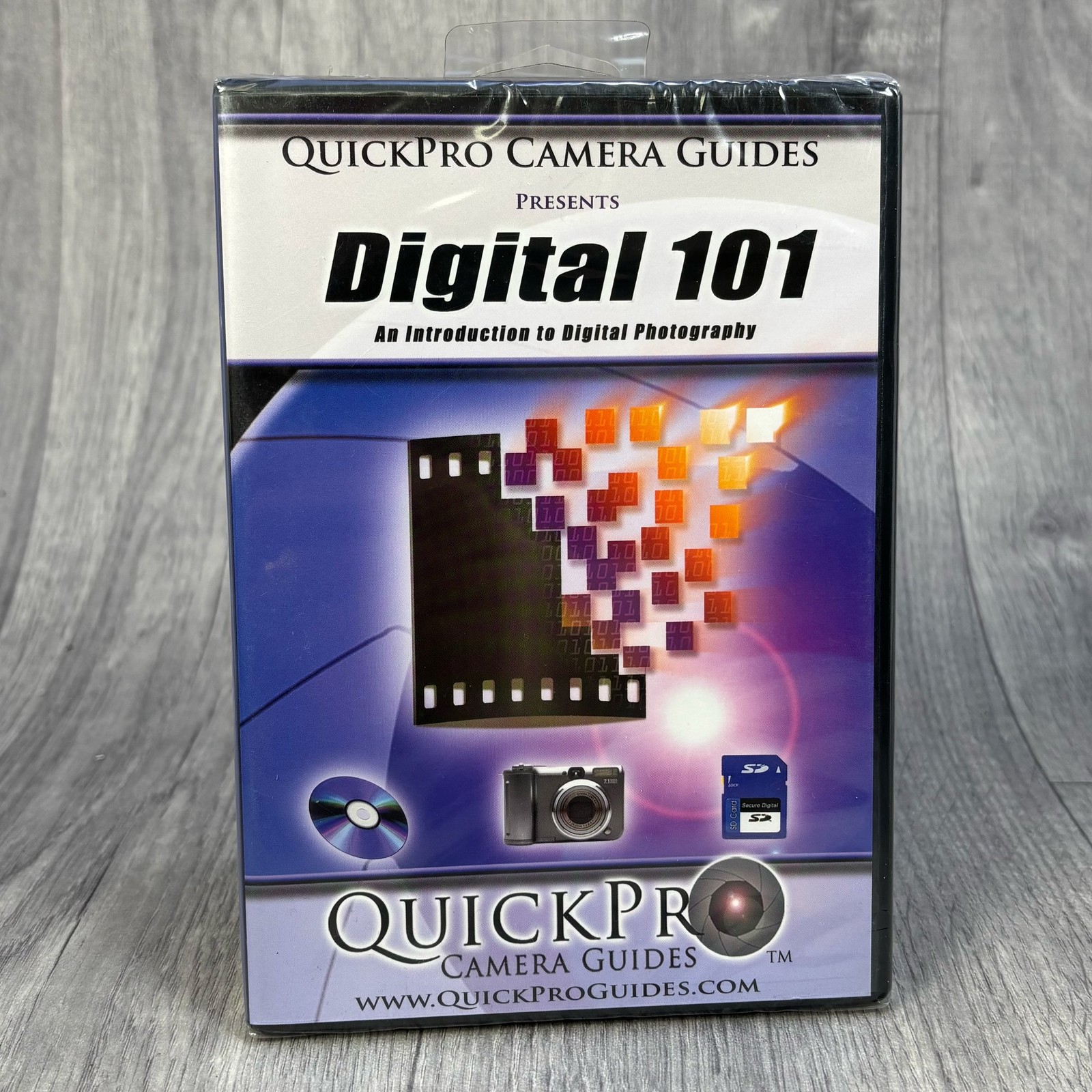 QuickPro Camera Guides Digital 101 DVD Introduction to Digital Photography New