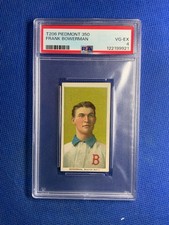 1909-11 T206 Set-Break Frank Bowerman Piedmont PSA 4*** Just Graded**