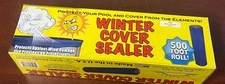500 Feet Blue Pool Cover Sealer Shrink Wrap Protects Winter Cover from Damage