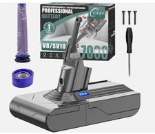 EGR Upgraded 7000mAh V8 Battery Replacement Compatible with Dyson V8 Animal Batt