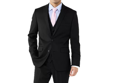 Jacket Suit Black Premier Flex Slim-Fit Washable Men's 40L By Apt. 9 MSRP $120
