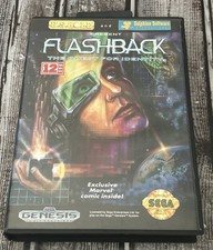 Flashback: The Quest for Identity (Sega Genesis, 1993)           CIB