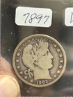 1903 O BARBER HALF DOLLAR - LOTS OF AGE/PATINA !!!
