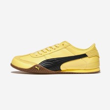 PUMA Bella Ut Lea Pale Lemon-Puma Black 40525607 Shoes