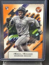 2025 Topps Pristine Adael Amador #19 Orange Pristine Pulsar Refractor 24/25 (RC)